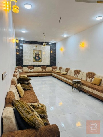 بيت مساحة 1000 متر مع حدائق جديد للبيع في النجف الأشرف