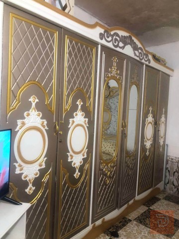 غرفة نوم تصميم تركي مستعمل للبيع في كربلاء المقدسة