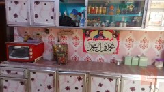 كاونتر وسنك مرمر طوله 4متر وسنك 2متر للبيع في واسط