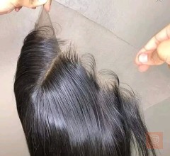 باروكة شعر طبيعي كاملة مع ملحقاتها للبيع في كربلاء المقدسة