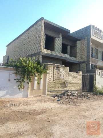 هيكل طابقين بناء حديث طابو زراعي 125متر للبيع في الأنبار