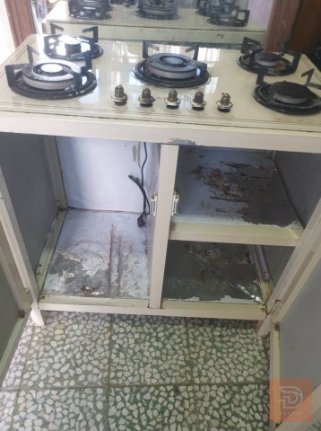 طباخ المنيوم نظيف مستعمل للمقايضة في ميسان