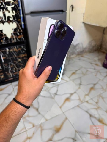 ايفون 14 Pro Max ذاكرة 256GB البنفسجي للبيع في بغداد