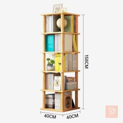 مكتبة عمودية خشب mdf ١٥٨×٤٠×٤٠ سم للبيع في واسط