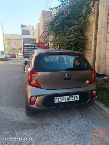 كيا بيكانتو 2019 نظيفة للبيع في بغداد