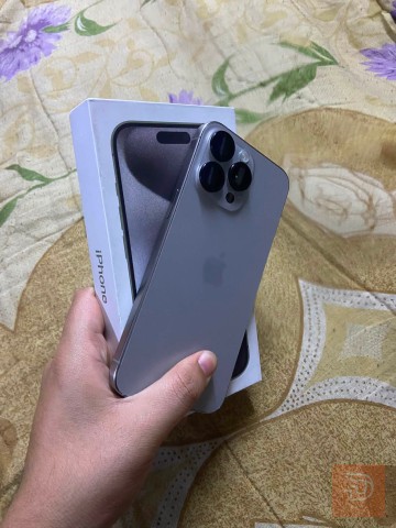 ايفون 15 Pro Max ذاكرة 256GB تيتانيوم للبيع في بغداد
