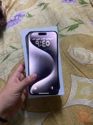 ايفون 15 Pro Max ذاكرة 256GB تيتانيوم للبيع في بغداد