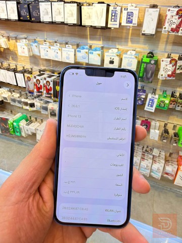ابل ايفون 13 سعة 256 غيغا مستعمل للبيع في بغداد