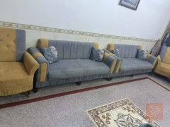 تخم قعدة 8 مقاعد مع مفرش وكوشات للبيع في واسط