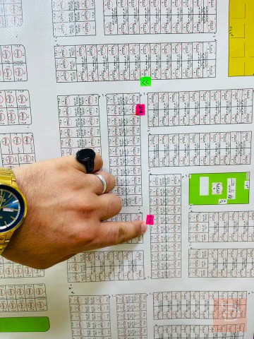قطعة أرض 125 متر في الفلوجة للبيع في الأنبار
