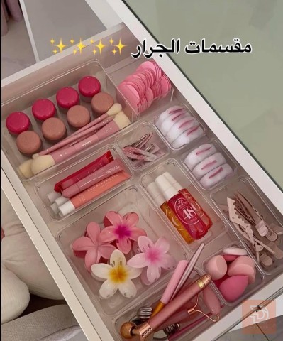 تقسيمات أدراج أكريلك شفافة 16 قطعة للبيع في واسط