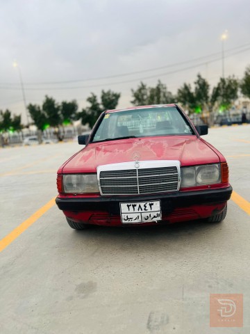 مرسيدس ١٩٠ طيارين ٦ سلندر 1984 للبيع في النجف الأشرف