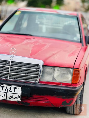 مرسيدس ١٩٠ طيارين ٦ سلندر 1984 للبيع في النجف الأشرف