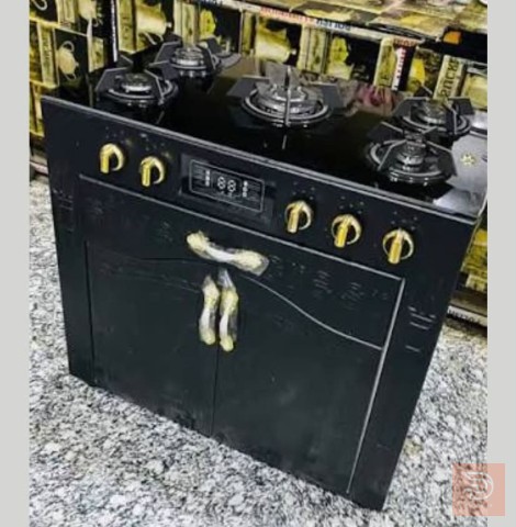 طباخ 5 مشاعل وجه زجاج قياس 60*90 جديد للبيع في بغداد