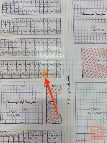 قطعة ارض 200 متر في ال6 كيلو للبيع في الأنبار