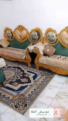 تخم ملكي جديد خشب زان مصري 10 مقاعد للبيع في بغداد