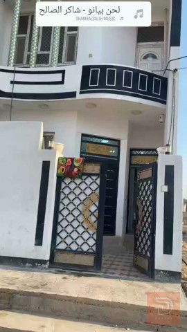 دار 100 متر طابقين بناء حديث للبيع في بغداد