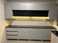 مطبخ خشب mdf تركي 3 مترات وسنك متر ونص للبيع في بغداد
