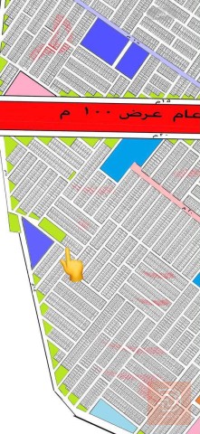 قطعة ارض طابو ملك صرف 100 متر للبيع في بغداد