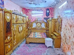 غرفة نوم خشب صاج مستعملة للبيع في بغداد