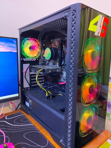 كيس كمبيوتر بمواصفات RTX 3050 و i3 10100f للبيع في بغداد