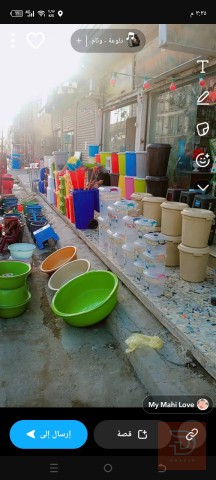 محل تجاري كامل مع محتويات مستعمل للبيع في بغداد