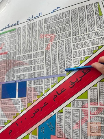 قطعة أرض 100 متر في حي التراث للبيع في بغداد