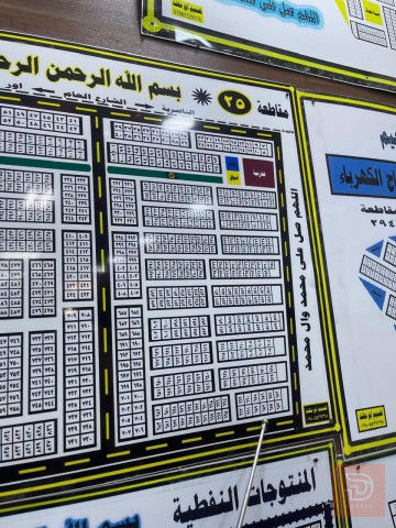 قطعة ارض في مقاطعة توزيع الموظفين للبيع في ذي قار