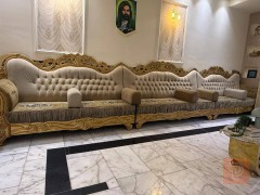 تخم ست مقاعد نظيف جداً مستعمل للبيع في بغداد