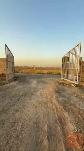 دونم أرض مع بيت جديد وكامل الخدمات للبيع في بغداد