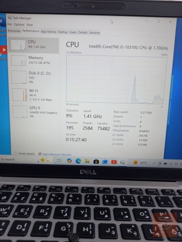 لابتوب DELL LATITUDE 5410 جيل عاشر مستعمل للبيع في بغداد