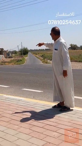 قطعة أرض خلف السريع في الرمادي ١٨٧٥ متر للبيع في الأنبار