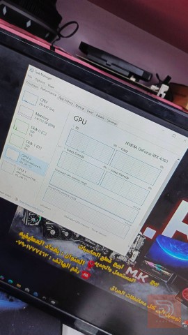 تجميعة حاسبة مستعملة Ryzen 5 7600X و RTX 4060 للبيع في بغداد