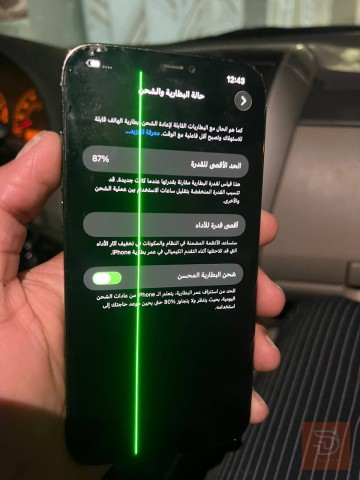 ايفون 12 برو ماكس شاشة أصلية مستعمل للبيع في بغداد