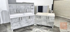 كاونتر MDF تركي مع سنك للبيع في واسط