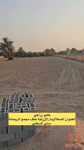 أرض زراعية في الصقلاوية - دونمين ونصف للبيع في الأنبار