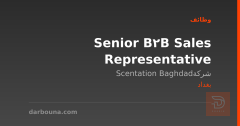Senior B2B Sales Representative — بغداد