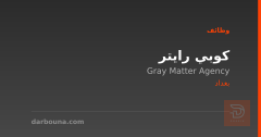 كوبي رايتر — Gray Matter Agency — بغداد