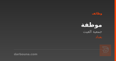 موظفة — جمعية الغيث — بغداد