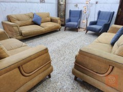 تخم تركي سرير ومخزن 10 مقاعد مستعمل للبيع في بغداد