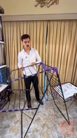 منشر ملابس 30 خانة حجم كبير جدا جديد للبيع في كربلاء المقدسة