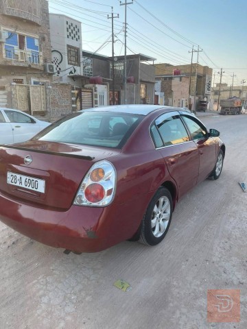 نيسان التيما 2005 رقم مميز للبيع في النجف الأشرف