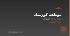 موظفة كوزمتك — كربلاء المقدسة