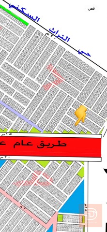 قطعة أرض 100 متر قرب منطقة التراث للبيع في بغداد