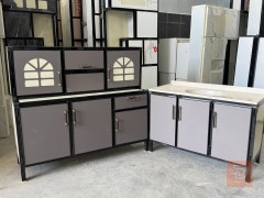 كاونتر ألمنيوم 3 قطع متر ونص للبيع في بغداد