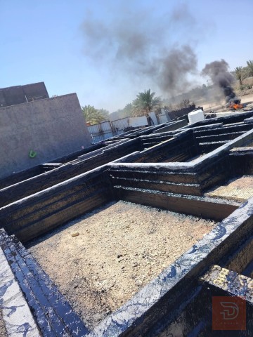 زفت رمادي ودورة سطوح والأساسات للبيع في كربلاء المقدسة