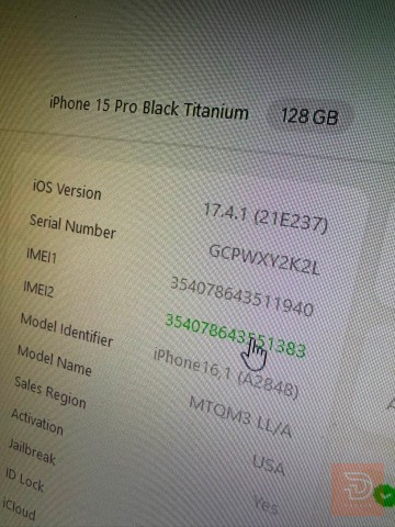 iPhone 15 Pro نظيف جداً مستعمل للبيع في بغداد