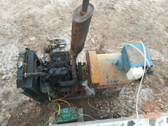 رأس توليد 7.5kv شغالة مع ضعف مستعمل للبيع في بابل