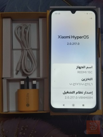 ريدمي 15C ذاكرة 256 جيغا جديد للبيع في النجف الأشرف