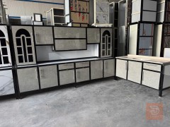 كاونتر مطبخ ثلاثة متر ملحق وأرضي مع سنك للبيع في بغداد